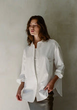 Load image into Gallery viewer, white button down shirt
