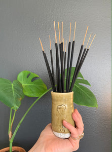 single sandalwood incense
