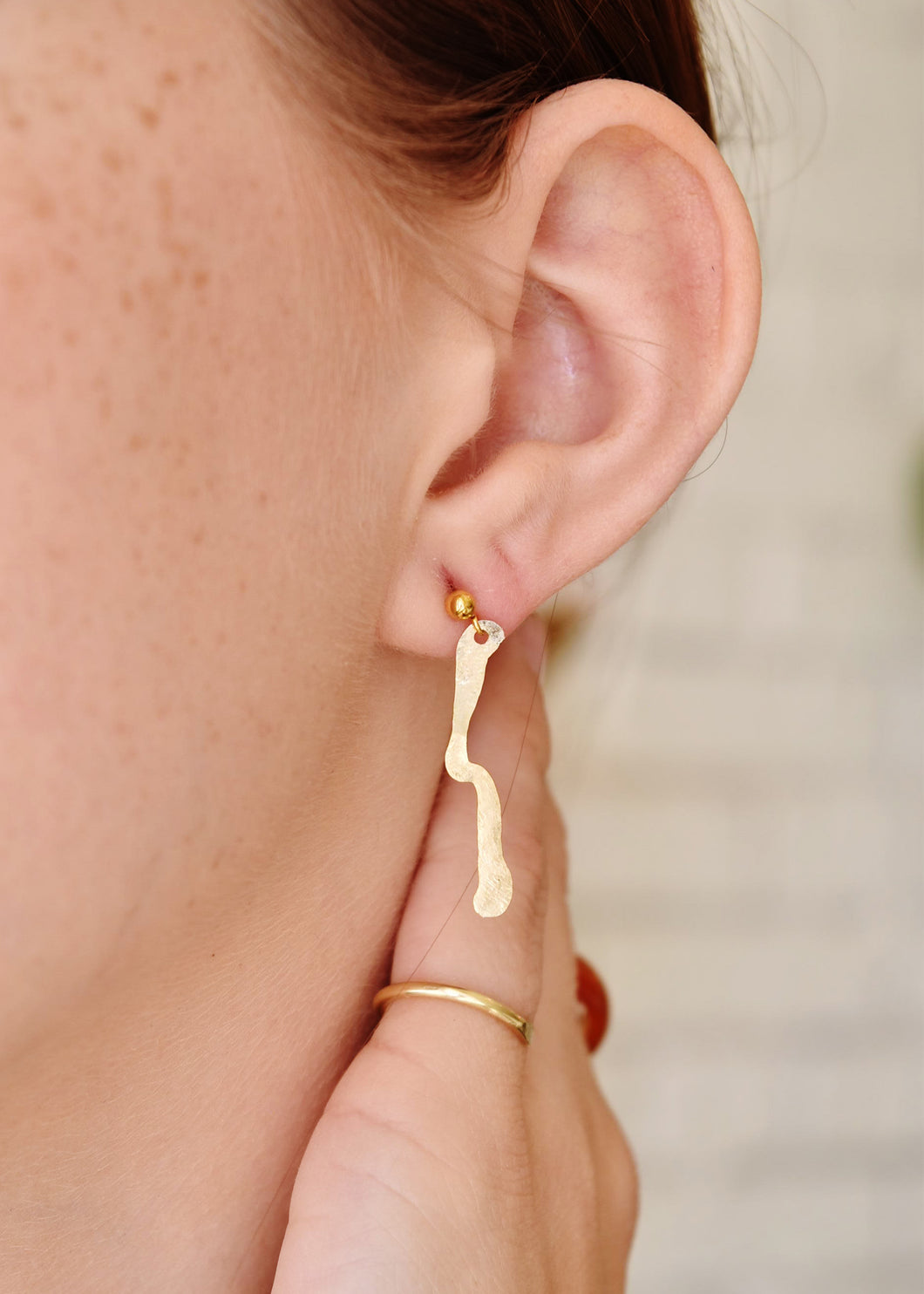 river earrings