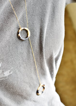 Load image into Gallery viewer, tortoise lariat necklace
