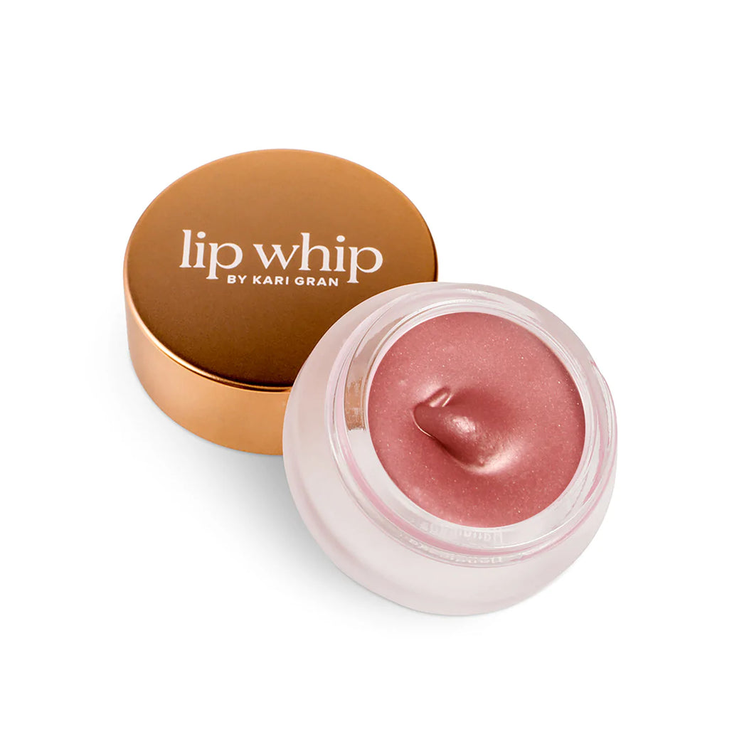 lip whip, peppermint blush